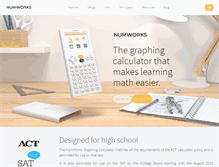 Tablet Screenshot of numworks.com